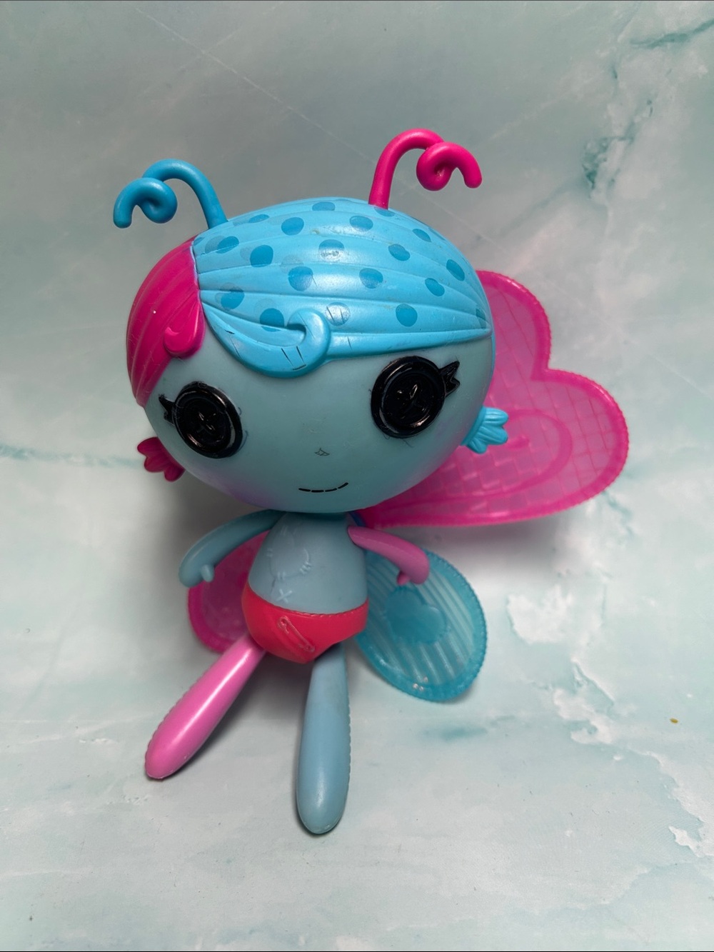 Lalaloopsy Fairy Lilac 8" Toy Doll Pink & Blue - MGA 2012